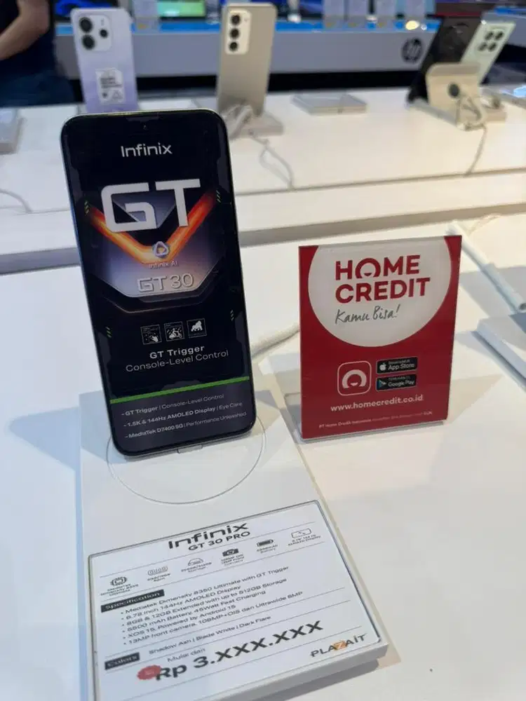Infinix GT 30 Pro promo cicilan mulai 400ribuan/bulan syarat hanya KTP
