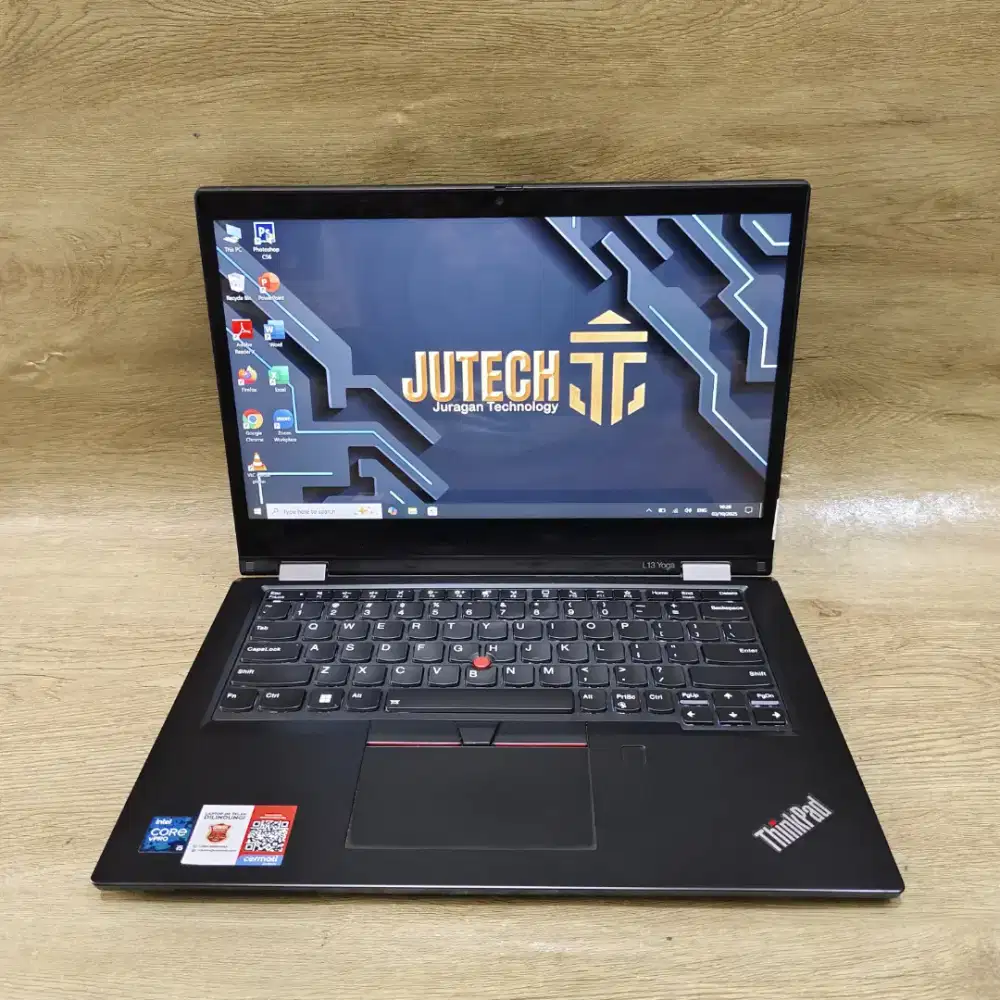 Laptop Lenovo Thinkpad touchscreen+layar lipat Core i5 Gen 11Ram 16GbB