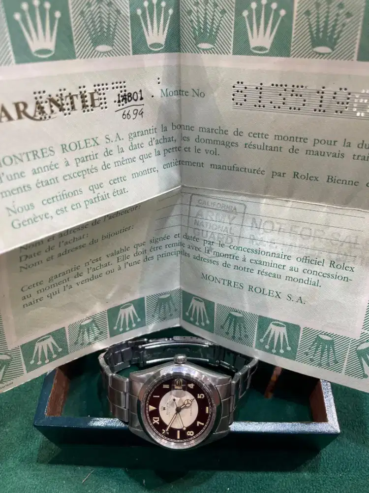  tangan Rolex Oysterdate Precision 6694