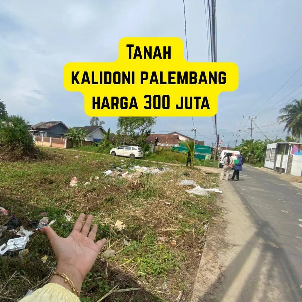 Tanah strategis Kalidoni kota Palembang Siap huni