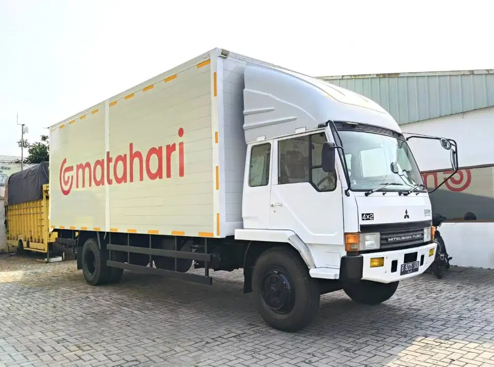 Mitsubishi Fuso engkel SL 4x2 FM517HL LONG box Aluminium 2018 bok