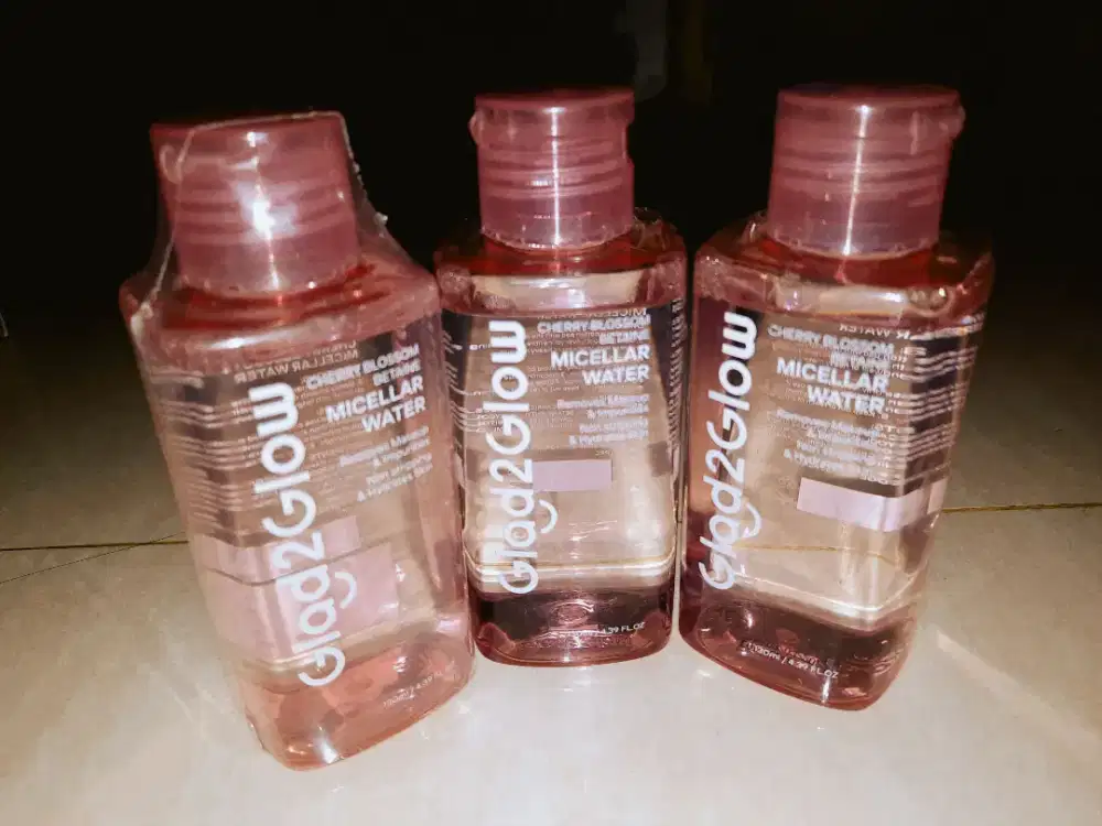 GLAD2GLOW MICELLAR WATER 130 ML