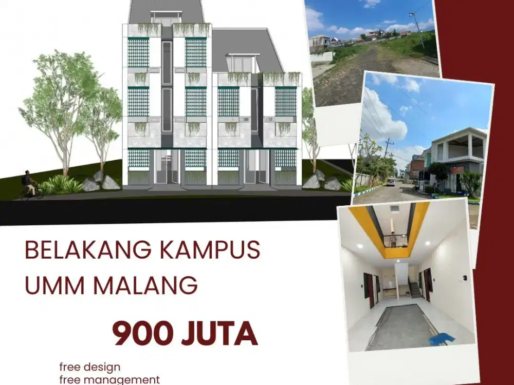 Kost Exclusive Area Favorit Mahasiswa UMM Malang