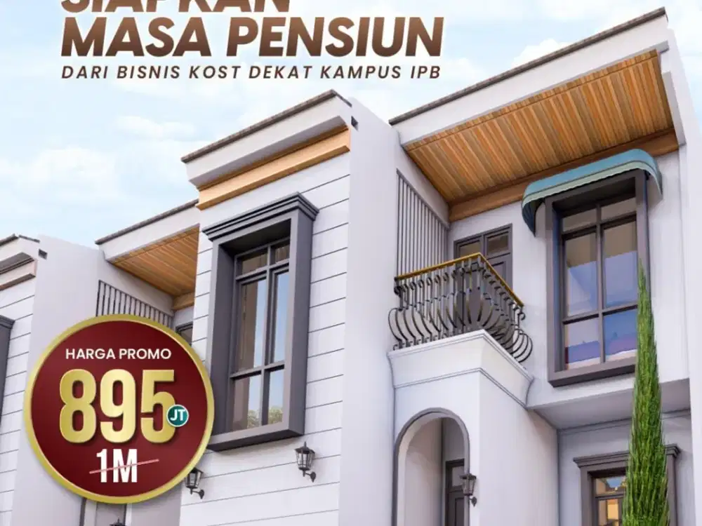 Rukost exclusive di Ring 1 IPB, strategis dan invenstasi menguntungkan