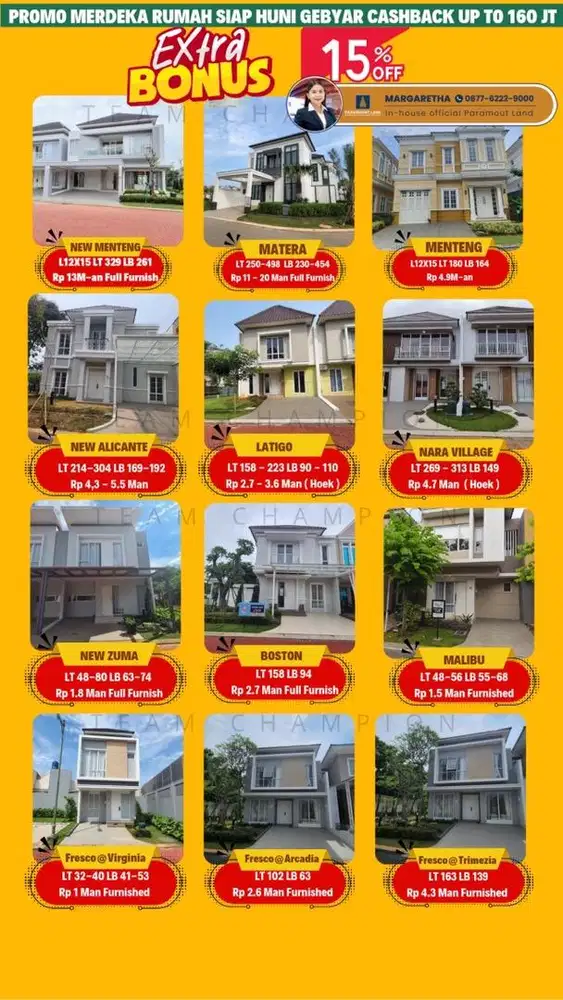 RUMAH GADING SERPONG DAN RUKO GADING SERONG