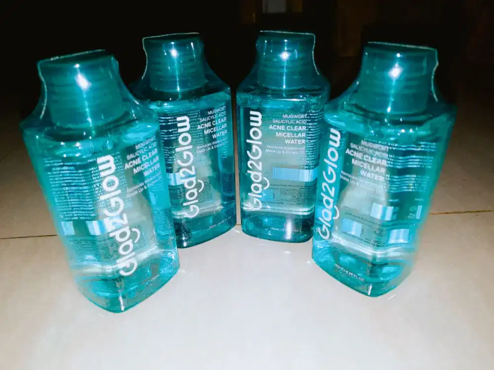 GLAD2GLOW MICELLAR WATER 130 ML