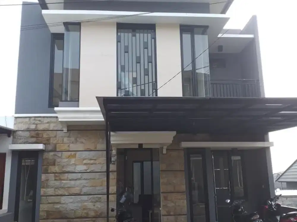 Rumah asri di cimahi utara, 1 gate system, strategis dan bebas banji