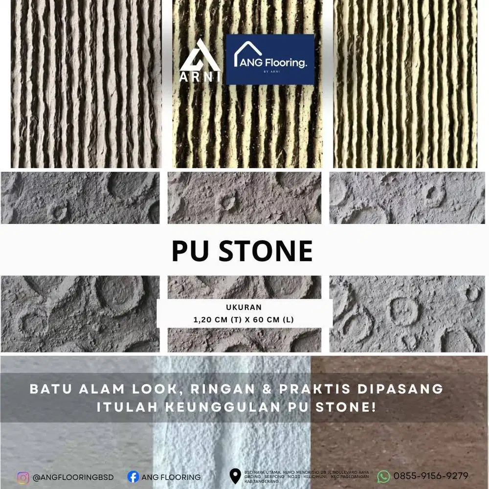 PU Stone – Batu Alam Modern dengan Sentuhan Estetika Premium