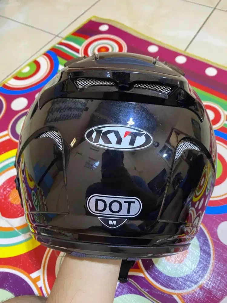 Helm KYT Double Visor Galaxy Flat R