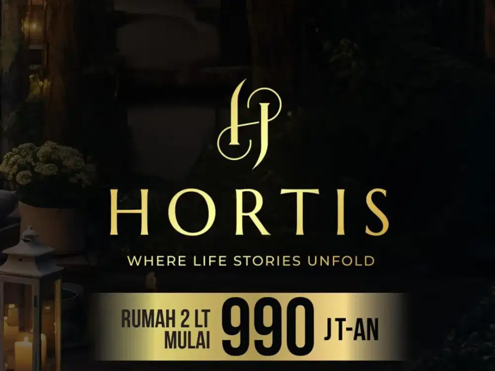 Rumah Terbaru HORTIS BSD City – Harga Mulai 990 Juta Dekat Aeon mall