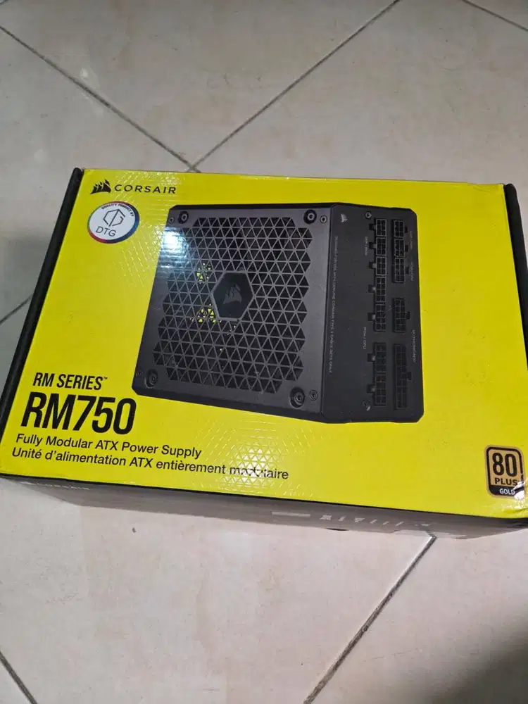Power supply psu corsair rm750 80+ gold