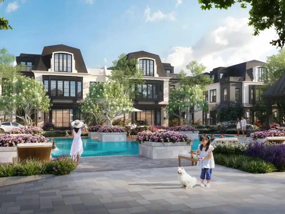 Rumah Mewah Cantik Bellefont East Dikawasan Prestigius The Springs Gading Serpong