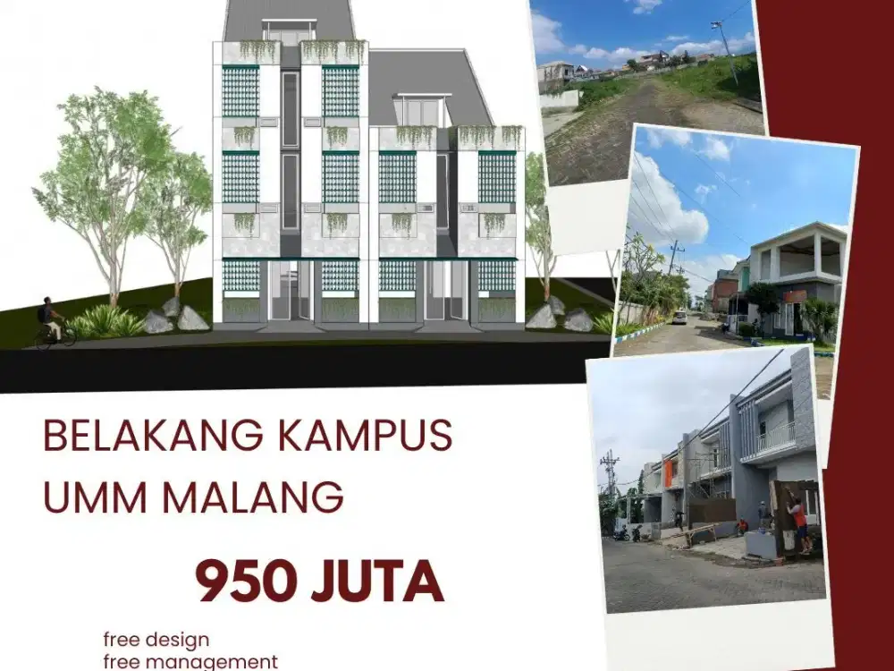Kost Belakang Kampus Muhammadiyah Malang, Sangat Strategis