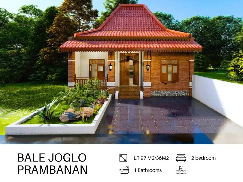 Rumah Joglo Klasik Murah Meriah  Cuma 500 Jutaan di Timur Jogja!