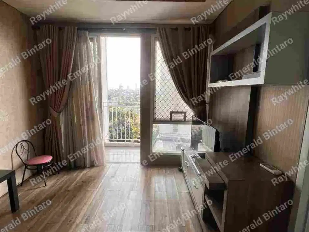 Apartemen Altiz 2BR Bintaro Plaza Murah Full Furnished dekat Stasiun Pondok Ranji
