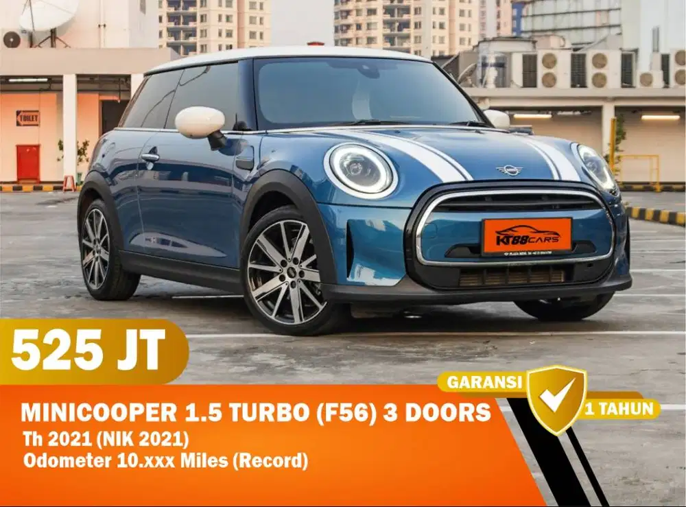 LOW KM - MINI COOPER 1.5 TURBO (F56) 3 DOORS 2021 MATIC MINICOOPER