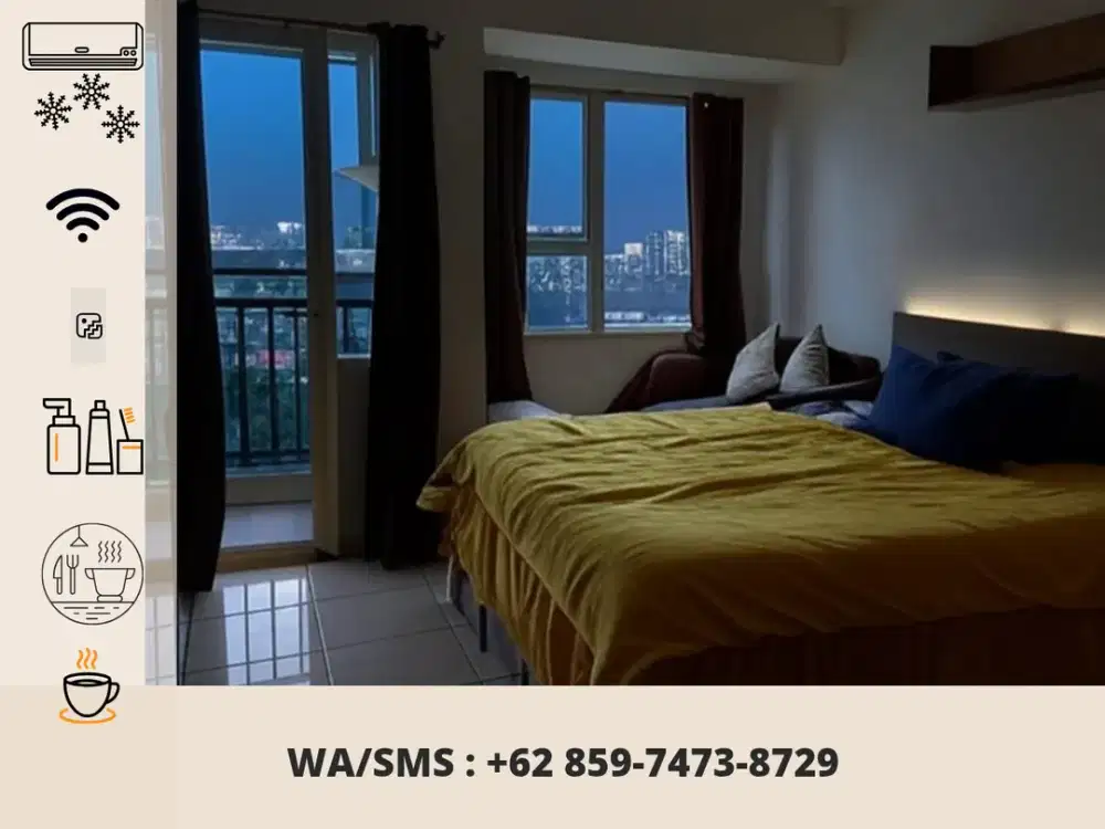 Sewa Apartemen Harian Transit Murah Depok Margonda Residence 5 4 Mares 5 4 Belakang D'mall
