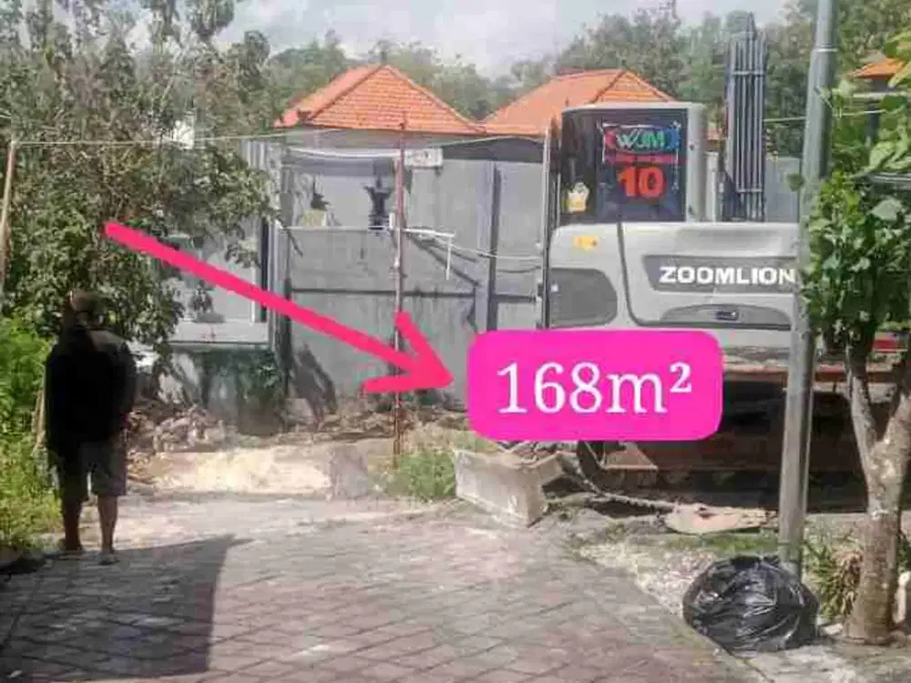 Tanah 168m2 Darmawangsa cocok untuk tinggal - nusa Dua