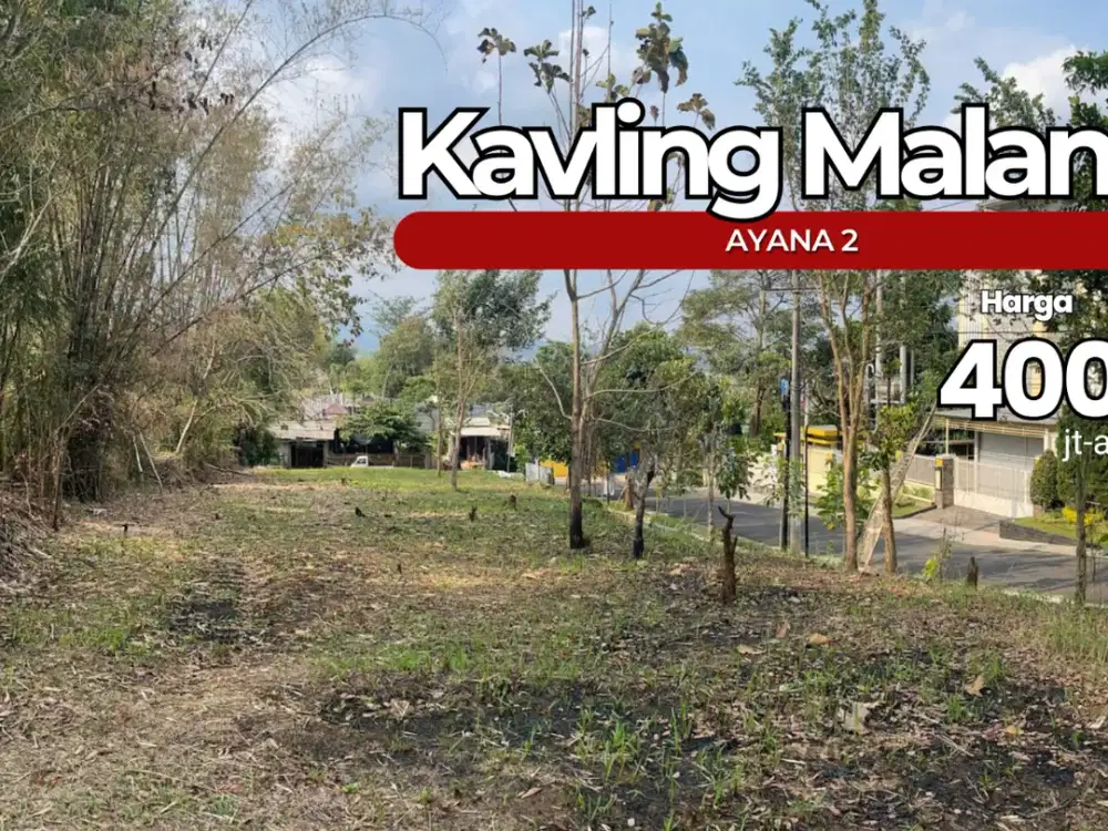 Tanah Kavling 86m² Ayana 2 Samping Thursina Cocok untuk Kost dan Supermarket