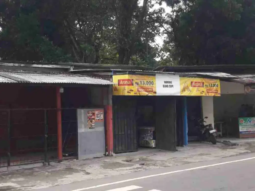 Dikontrakan Disewakan Kios Murah Pinggir Jalan di Bogor Dekat IPB