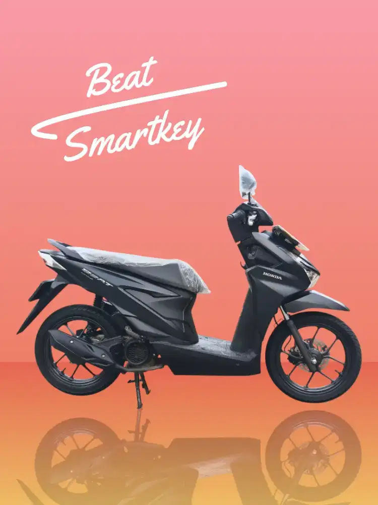 Dp 800rb Honda Beat smartkey deluxe street Bi jelek ktp luar bs kredit