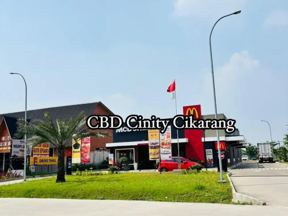 Tanah kavling di kota mandiri Cinity