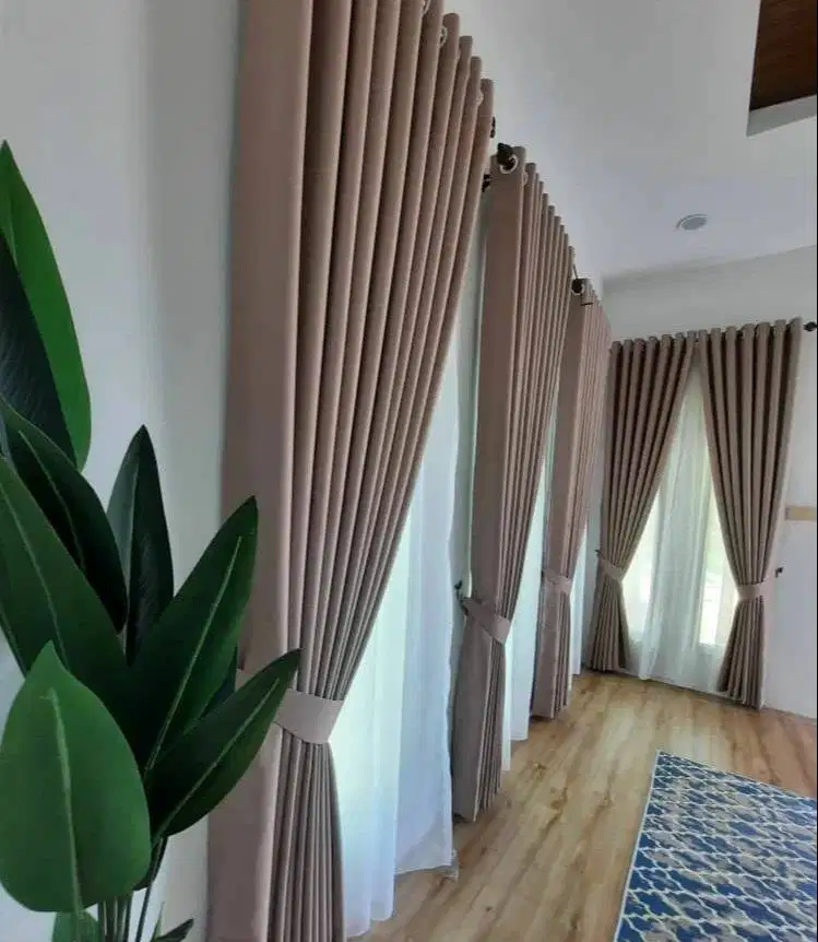 Produsen Tirai Gorden Jendela Gordyn Mewah Hordeng Model Terbaru Murah