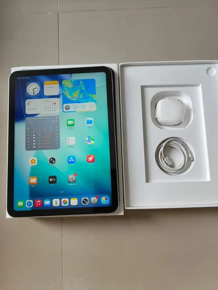 Ipad 11 128Gb Fullset Like New Garansi On 2026