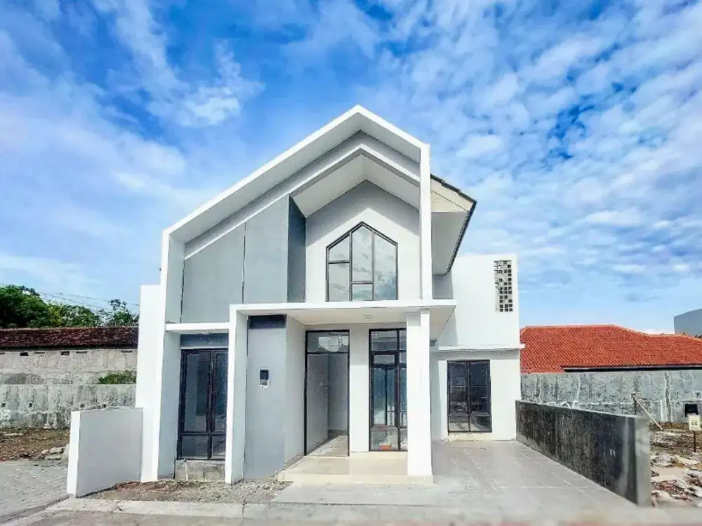 rumah desain minimalis di perumahan cluster kadipiro
