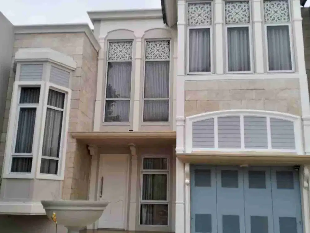 jual cepat dan murah rumah cluster whitsand greenwich bsd