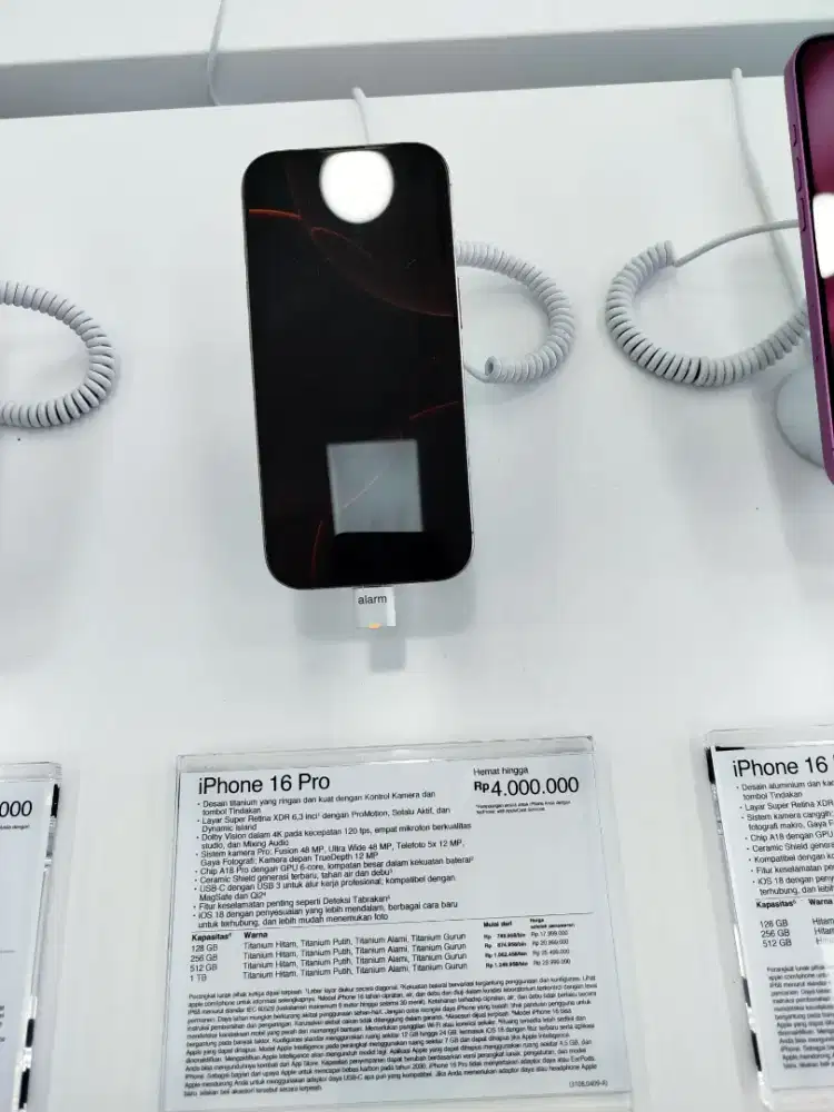 iPhone 16 pro 128 mantul garansi ibox