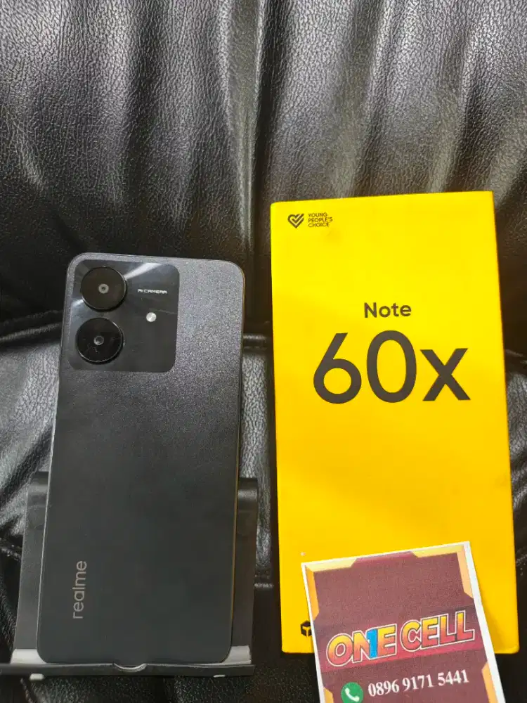 Realme Note 60x Ram 4+4/64GB Fullset Ori