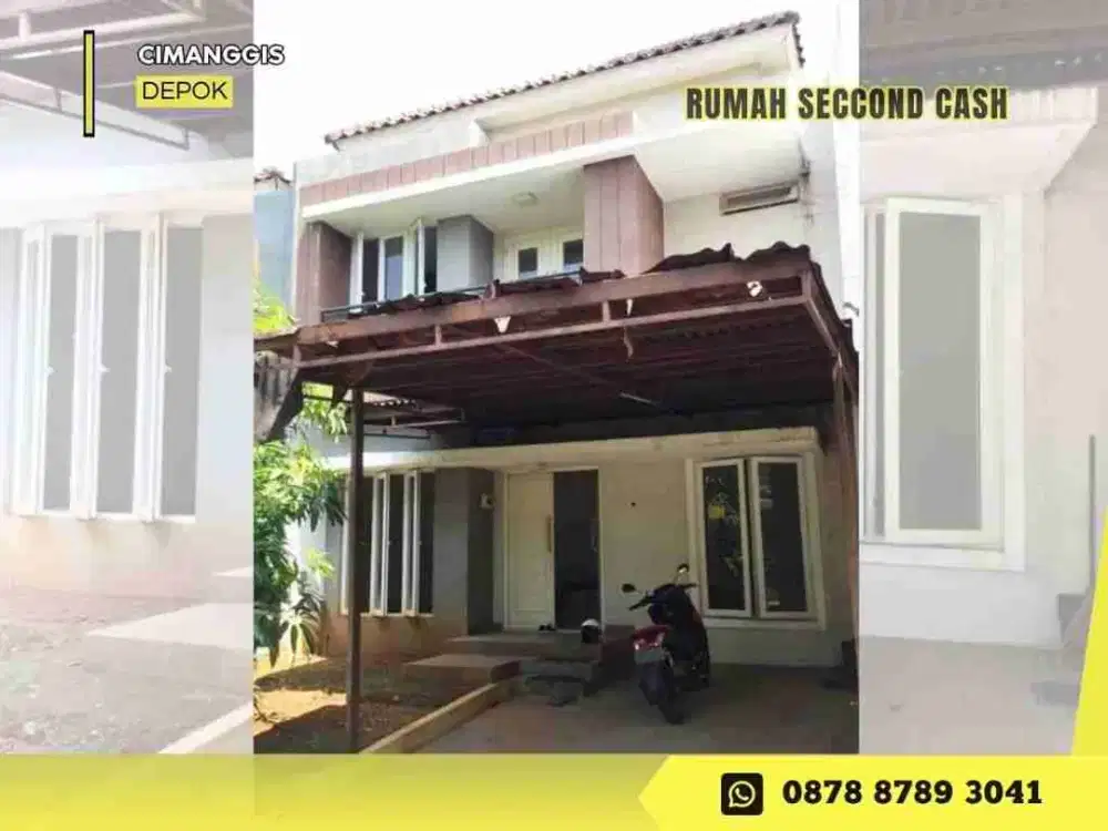 Rumah CASH 2Lantai dkt Tol Cibubur di Perum Rafles Hills
