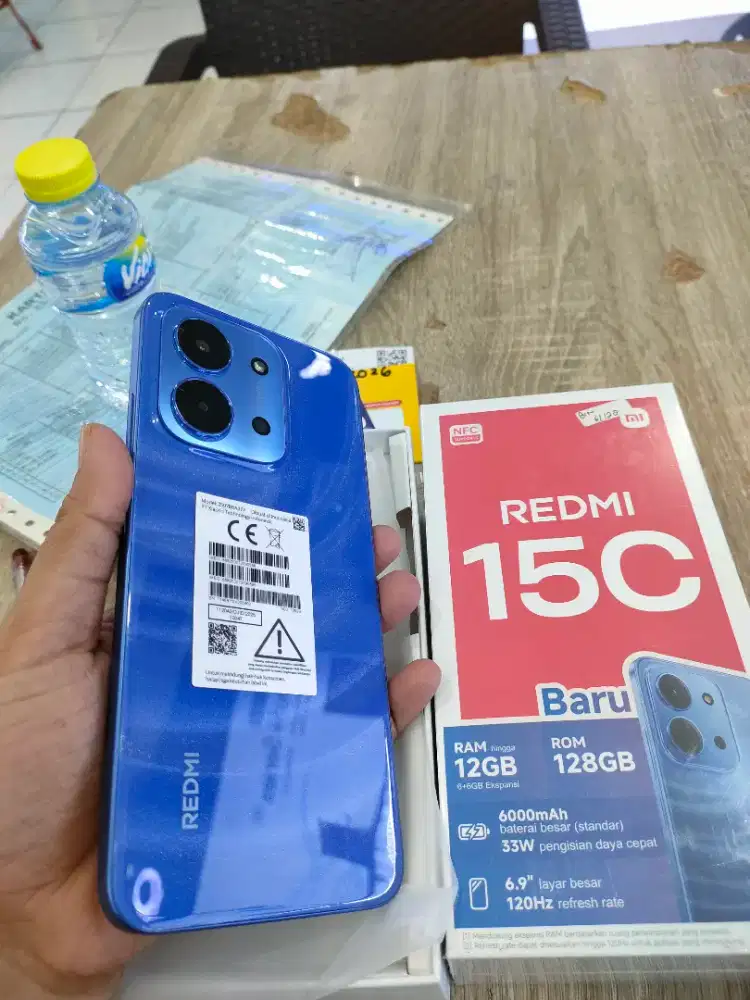 Redmi 15c ram 12 GB sudah NFC