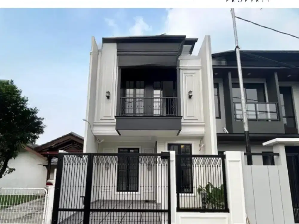 RUMAH BARU CLASSIC MODERN DI GRIYA LOKA BSD 'HRB166