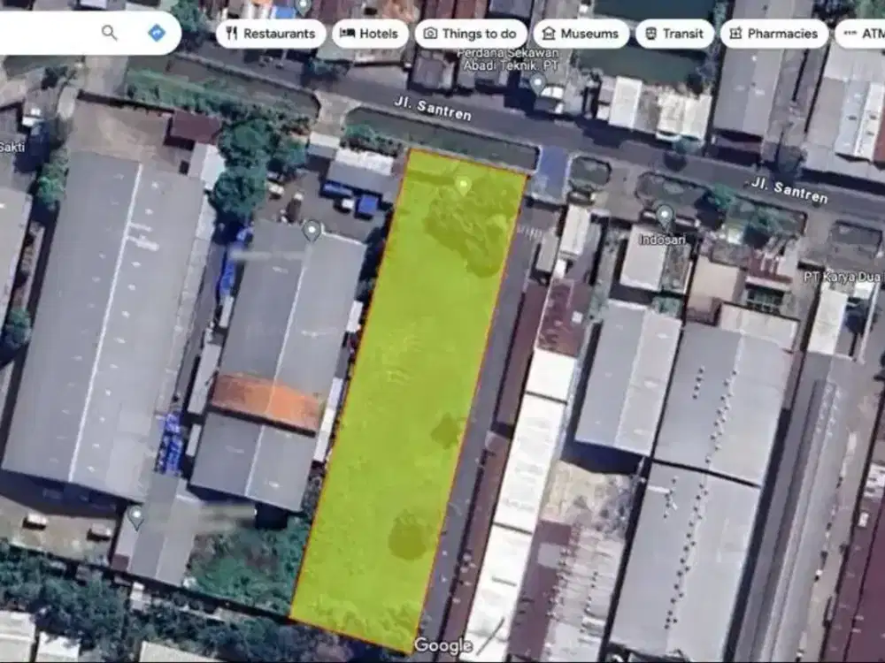 Dijual Gudang Gedangan Sidoarjo Lokasi Strategis