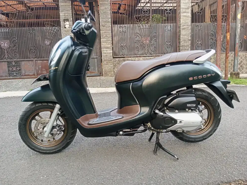 HONDA SCOOPY KEYLES TAHUN 2023 KM 6 RB BEKAS RASA BARU KIRCON