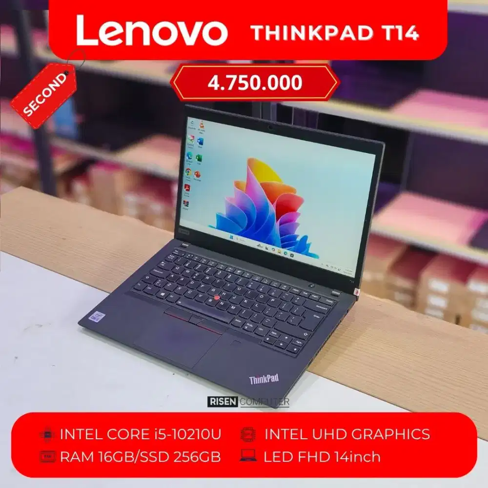 LENOVO THINKPAD T14 Intel Core I5-10210U FHD 14inch RAM 16GB SSD 256GB