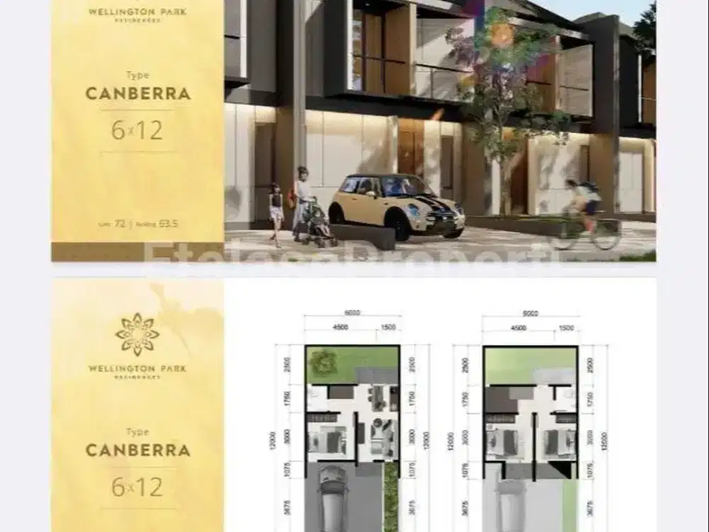 New Project Wellington Park Sidoarjo Type Canberra