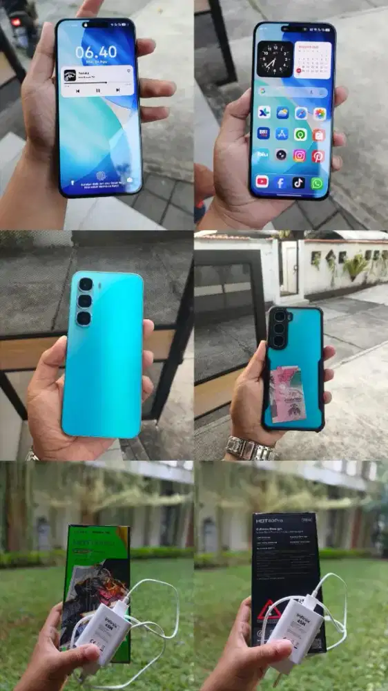 INFINIX HOT 60 PRO 8/256 FULLSET NO MINUS