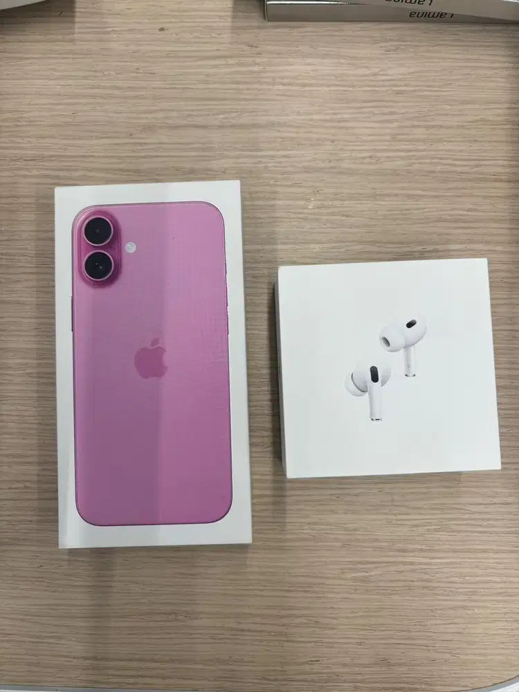 Cicilan iPhone 16 128GB pink bebas 2 kali angsuran home credit