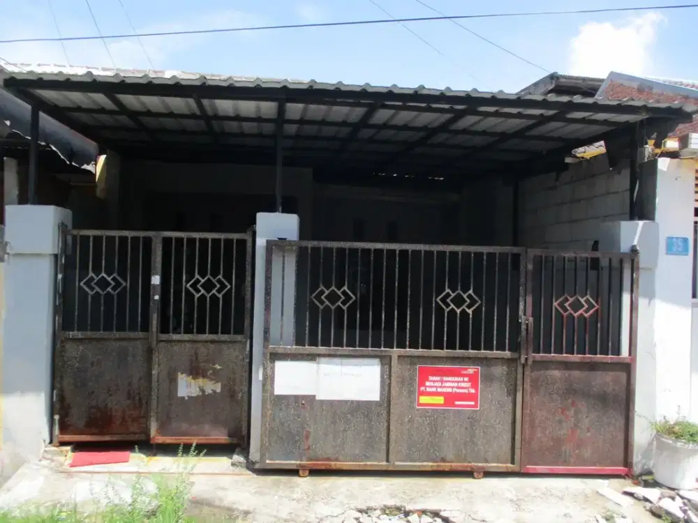 HEMAT HINGGA 50%! DIJUAL LELANG RUMAH DI MEDAYU UTARA DEKAT DENGAN WONOREJO, PURIMAS, UPN