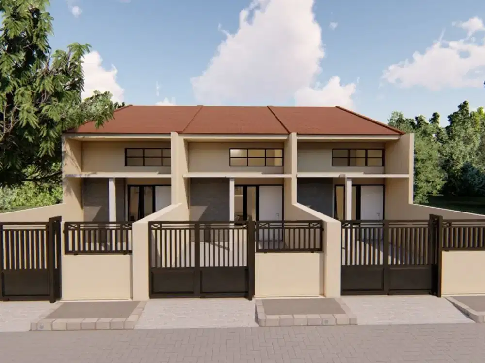 Jual Rumah Baru  Lokasi Wage Aloha, Jl Jeruk Taman Sidoarjo