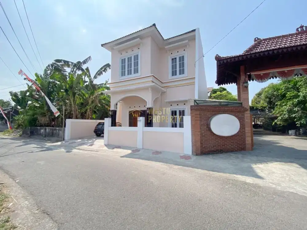 RUMAH BARU, 4 KAMAR TIDUR, 9 MENIT KE RS DR HARDJOUKITO JOGJA