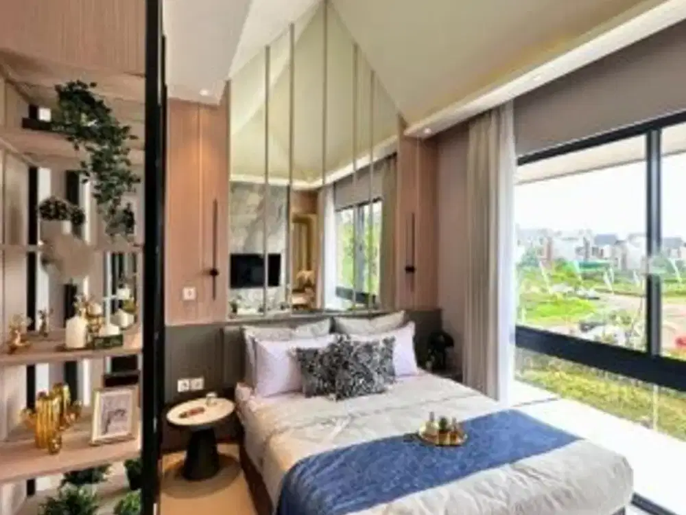 Dijual Rumah Cluster Elaia Siap Huni, 2 Lantai, 3 Kamar Tidur Luas Bangunan 168m2 Free 3 AC dan Smart door Lock Bisa KPR Hanya 3km dari Stasiun Cisauk