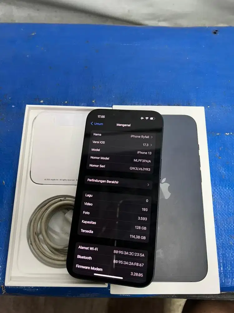IPHONE 13 128 RESMI IBOX