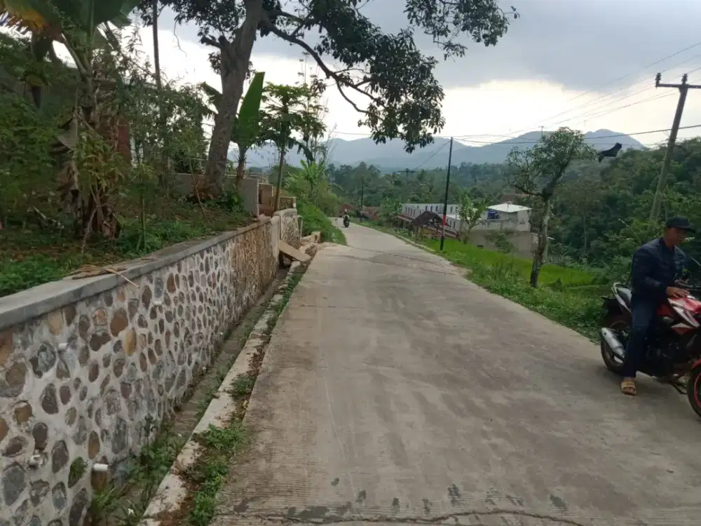 Jual tanah luas 156tmbk srt SHM