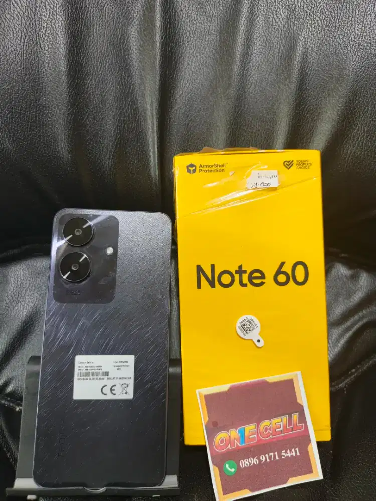 Realme Note 60 Ram 6+6/128GB Fullset Ori Mulus