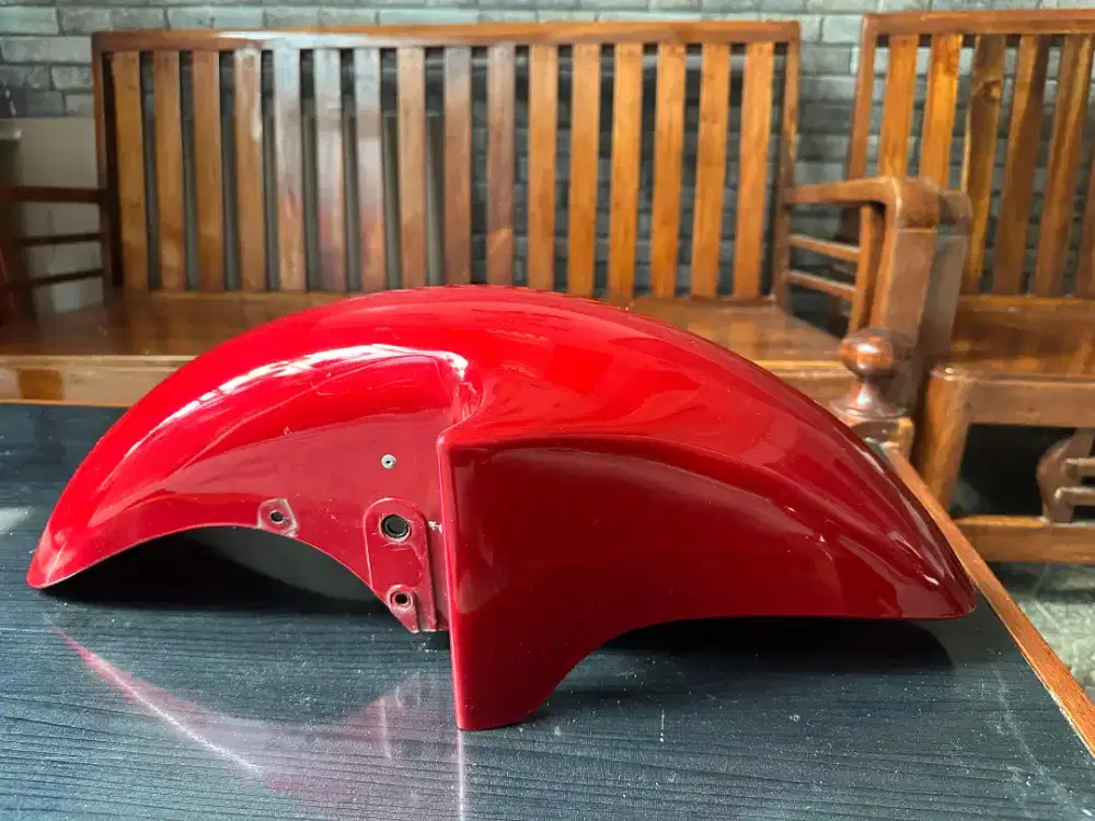 Part kawasaki ninja L/R original body blkg spakbir dpn batok dpm visor