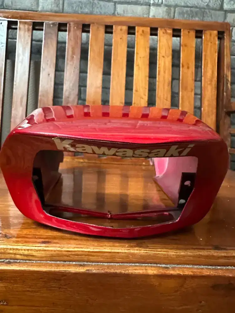 Part kawasaki ninja L/R original body blkg spakbir dpn batok dpm visor